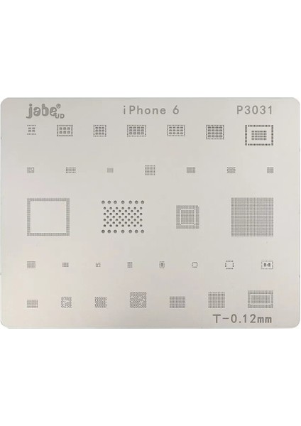 iPhone 6 Cpu Nand Flash Bga Entegre Kalıbı P3031
