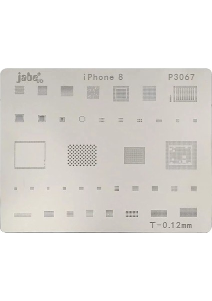 iPhone 8 Cpu Nand Flash Bga Entegre Kalıbı P3067