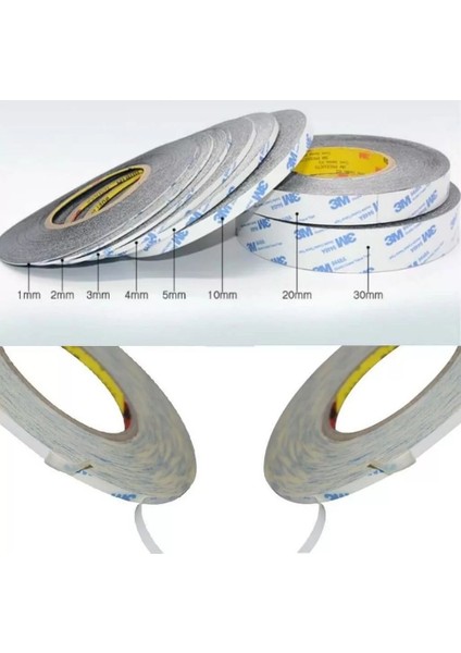 5MM/50MT Çift Taraflı Bant Ekran Cam Kasa Tamir Bantı-Şeffaf fiyatları