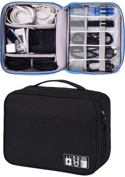 Tığ Işi Kanca Kasa Boş Organizatör ile Tığ Işi Tutucular Siyah indirimleri