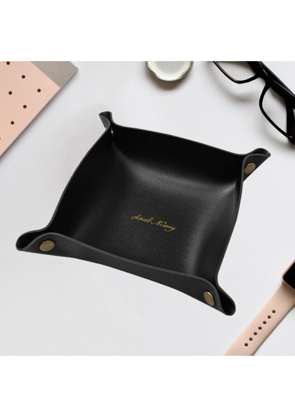 Modern Vanity Depolama Tepsisi Case Dresser Takı Paraları Organizatör Ofis Dekoru