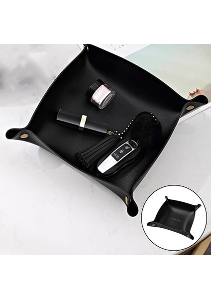 Modern Vanity Depolama Tepsisi Case Dresser Takı Paraları Organizatör Ofis Dekoru
