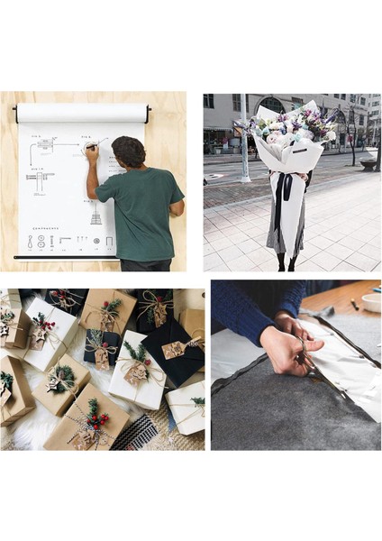 10/20/30M Çocuklar Şövale Kağıt Rulo Hediye Sarma Diy Çizim Boyama Sanatları El Sanatları - 44CMX30M modelleri