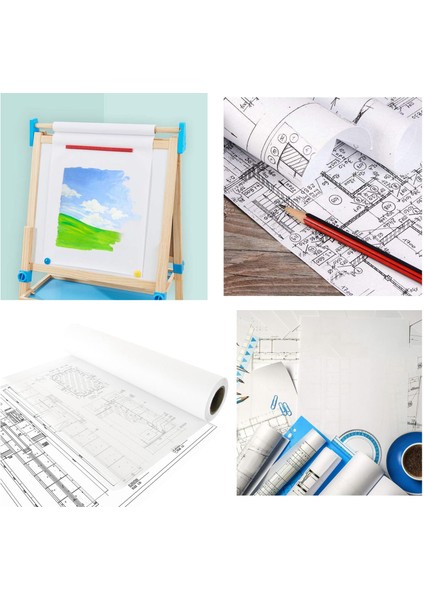 10/20/30M Çocuklar Şövale Kağıt Rulo Hediye Sarma Diy Çizim Boyama Sanatları El Sanatları - 44CMX30M indirimleri