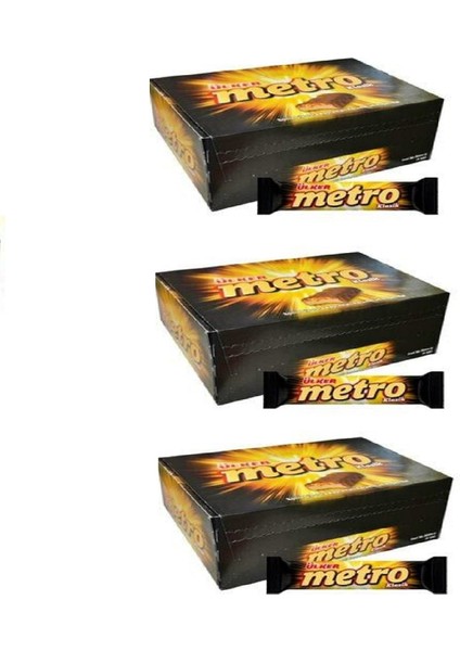 Metro Kaplamalı Bar 36 gr x 72 Adet