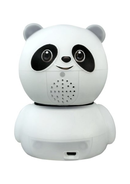 Lisa Butik Panda 360° 1080P Ip Güvenlik Kamerası Gece Görüşlü LED Işıklı Alarmlı Ip Wifi Kamerası CMR22