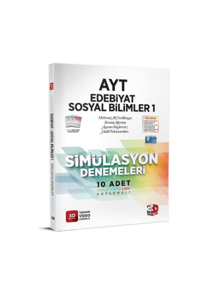 AYT Edebiyat Simülasyon Denemeleri - AYT Deneme