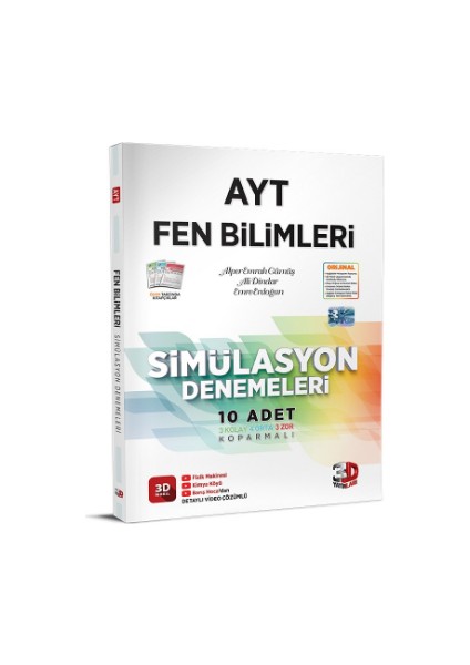 AYT Fen Bilimleri Simülasyon Denemeleri - AYT Deneme