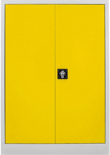 130 Luk Dosya Dolabı Gri Sarı