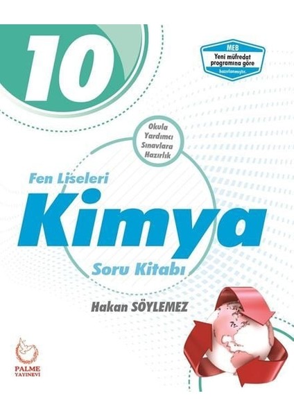 10. Sınıf Fen Liseleri Kimya Soru Bankası - 10 Fen Lisesi