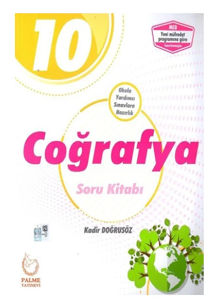 Palme Yayıncılık 10. Sınıf Coğrafya Soru Bankası - 10 Coğrafya