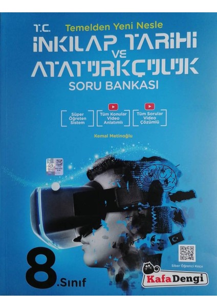 8.Sınıf LGS Inkılap Tarihi Kafası Soru Bankası - Güncel