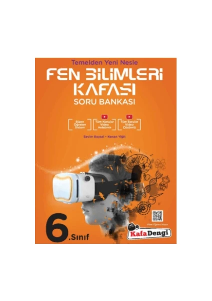 Kafa Dengi Yayınları  6.Sınıf Fen Bilimleri Kafası Soru Bankası