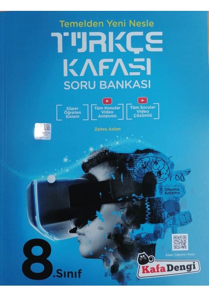 Kafa Dengi Yayınları  8.Sınıf LGS Türkçe Kafası Soru Bankası - Güncel