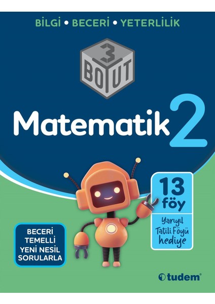 Tudem Yayınları 2. Sınıf 3 Boyut Matematik