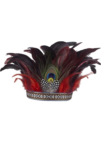 Çocuklar Için Tüy Kostümü Dekoratif Kafa Bandı (Yurt Dışından)