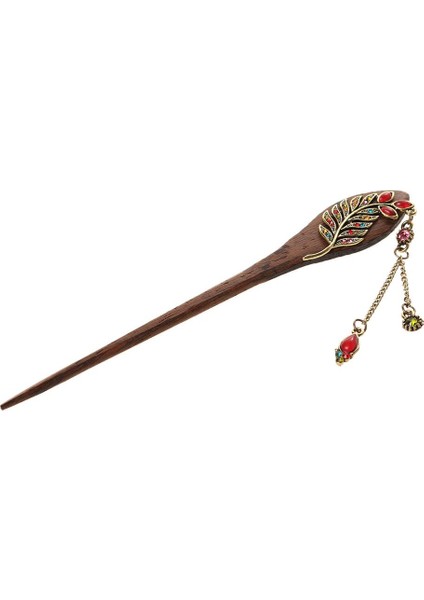 Kadınlar Kristal Püskül Saç Çubuğu Klipsli Gelin Uzun Saç Örgüsü Asyalı Çok Renkli (Yurt Dışından) fiyatları