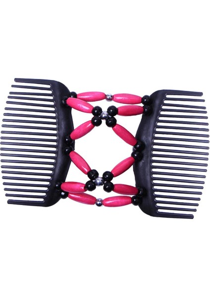 Kadın Tarak Streç Ahşap Boncuklar Klipli Kabarık Saç Modeli Gül (Yurt Dışından) fırsatları