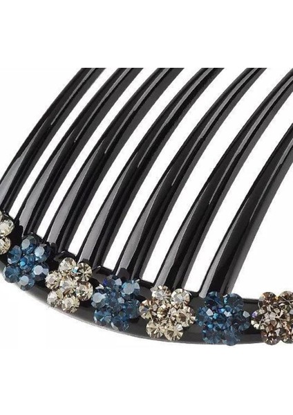 2pcs Rhinestones Saç Tarağı Klipli Upupdo Gelin Saç Stil Araçları (Yurt Dışından) indirimleri