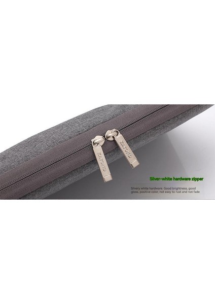 Kanvas İçi Astarlı Notebook Çantası - Gri (Yurt Dışından) fiyatları
