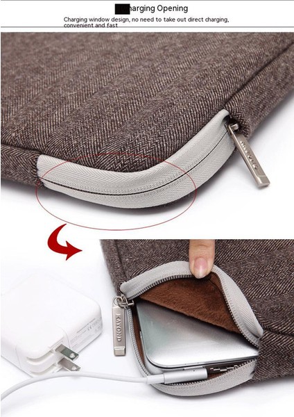 Kanvas İçi Astarlı Notebook Çantası - Haki (Yurt Dışından) fırsatları