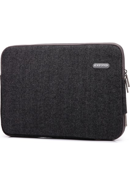 Kanvas İçi Astarlı Notebook Çantası - Siyah (Yurt Dışından)