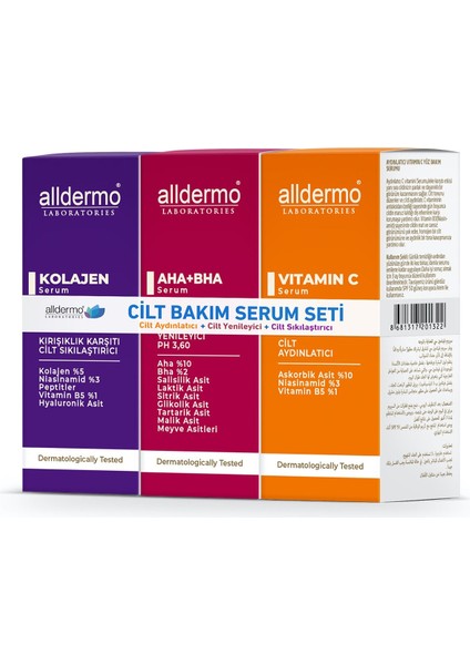 Cilt Bakım Serum Seti