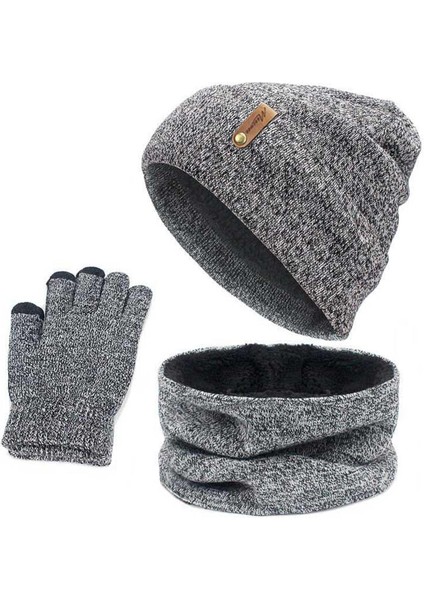 3pcs Set Boyun Atkı Şapka (Yurt Dışından)