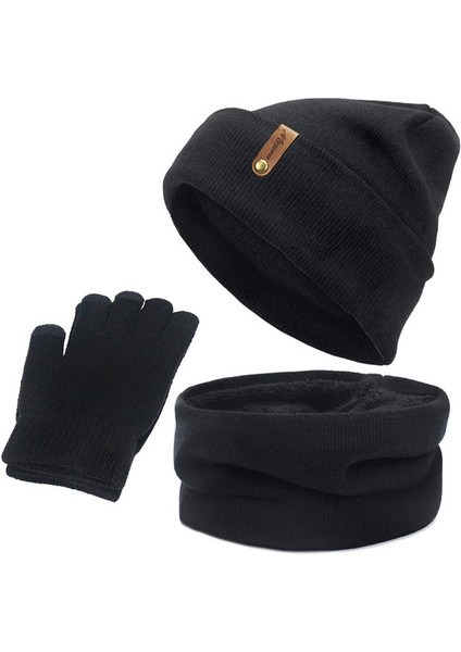 3pcs Set Boyun Atkı Şapka (Yurt Dışından)