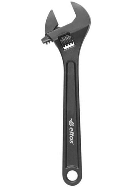 Kurbağacık Anahtar Ingiliz Anahtarı Siyah Boyalı Izolesiz 10''