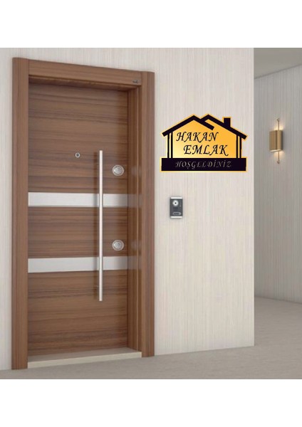 Emlakçılara Özel Dekoratif Kapı Süsü Kapı Isimliği