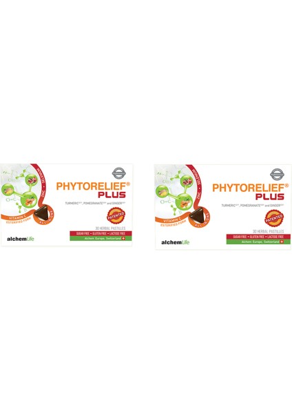 Alchem Phytorelief Plus Herbal Pastil 30 Adet | 2 Adet