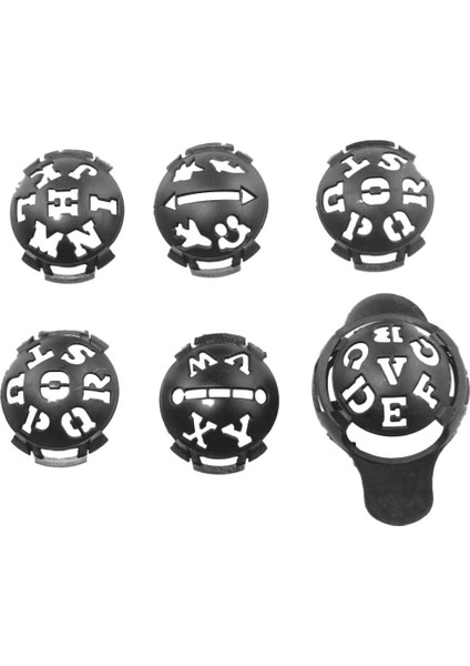 1 Set 6 Pcs Golf Astar İşaretleyici Şablonu Çizim Hizalama Aracı Gri (Yurt Dışından) fiyatları