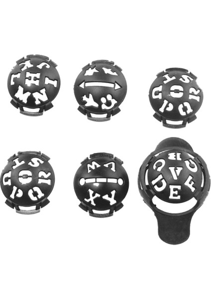 1 Set 6 Pcs Golf Astar İşaretleyici Şablonu Çizim Hizalama Aracı Gri (Yurt Dışından) fırsatları