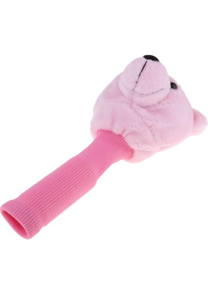 Pembe Bear Golf Head Covers 460CC Sürücü Ahşap Kulüpleri Head Covers Peluş Bez (Yurt Dışından) indirimleri