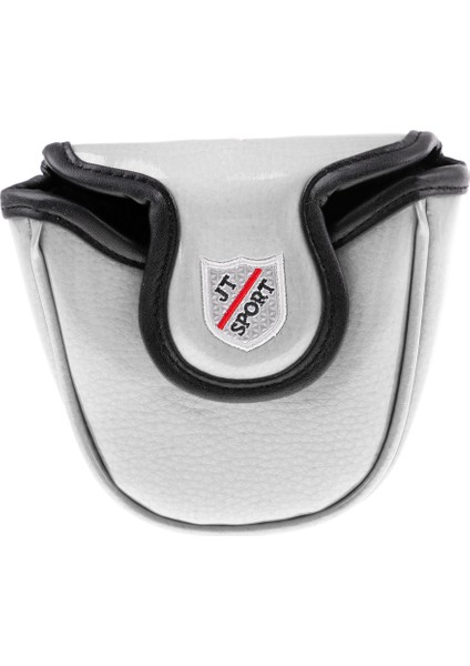 Dayanıklı Pu Golf Putter Kapağı - Universal Mallet Headcover - Kapatma Beyaz (Yurt Dışından)