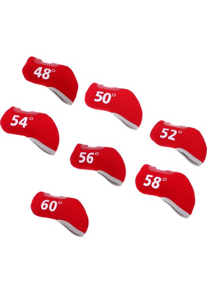 Neopren Golf Kulübü Demir Putter Headcover Head Head Kapak Koruyucu Kollu Hediye 60 Derece Kırmızı (Yurt Dışından) indirimleri