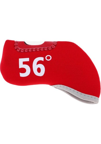 Evrensel Neopren Golf Demir Putter Başkot Kafası Koruma Kapak Aksesuarları 56 Derece Kırmızı (Yurt Dışından) indirimleri