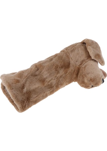 Animal Golf Club Headcover Ahşap Sürücü Kafa Kapağı Noel Hediye Kahverengi Köpek (Yurt Dışından)