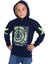 Erkek Çocuk Everythink Yazı Desenli Üç Iplik Şardonlu Kapüşonlu Sweatshirt 1