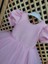 Babysmile Yakası Inci Detaylı Karpuz Kollu Kız Çocuk Elbise