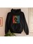 Dragon Siyah Kapüşonlu Oversize Sweatshirt Hoodie 1