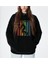 Dragon Siyah Kapüşonlu Oversize Sweatshirt Hoodie 2