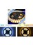 395NM Uv 5V Şerit LED 5050 60/1 mt Yapışkanlı Kesilebilir 3