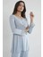 Kadın Penye Dantelli Pijama Takımı 1241 Mist 4