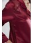 Kadın Sırtı Dantel Saten Pijama Takımı 1438 4
