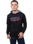 Erkek Orıgınal Lacivert Kapüşonlu SWEATSHIRT-212 1