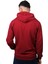 Erkek Bordo Kapüşonlu SWEATSHIRT-208 3