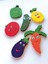 Meyve Sebze Öğreniyorum Seti 2 Biber, Patlıcan, Domates, Havuç, Limon, Salatalık Ahşap Puzzle Yapboz 1