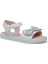 615236.F3FX Beyaz Kız Çocuk Sandalet 1